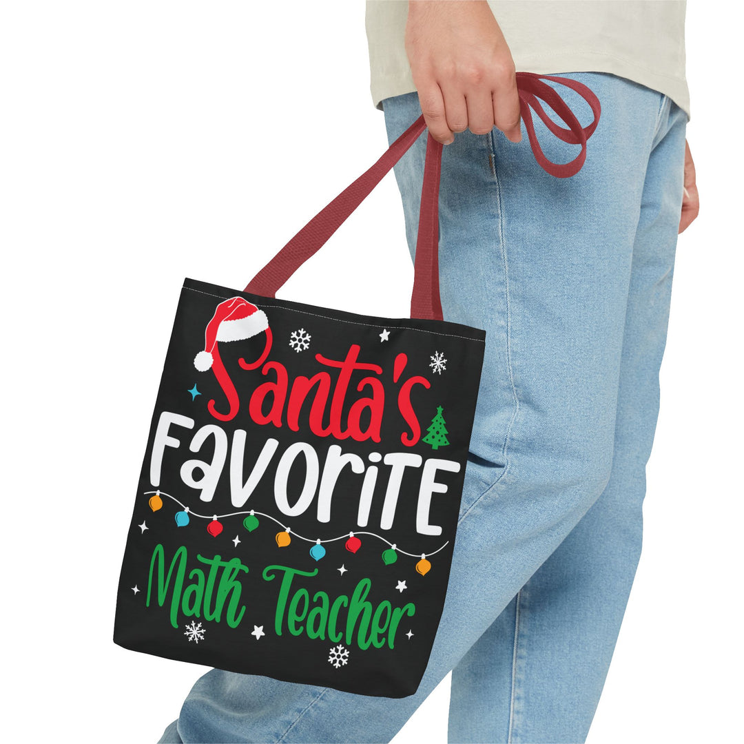 Tote Bag  - Santa's Favorite Math Teacher