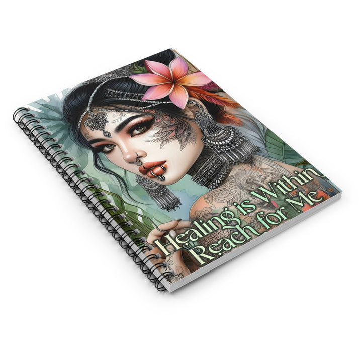 Healing Journey Journal Spiral Notebook