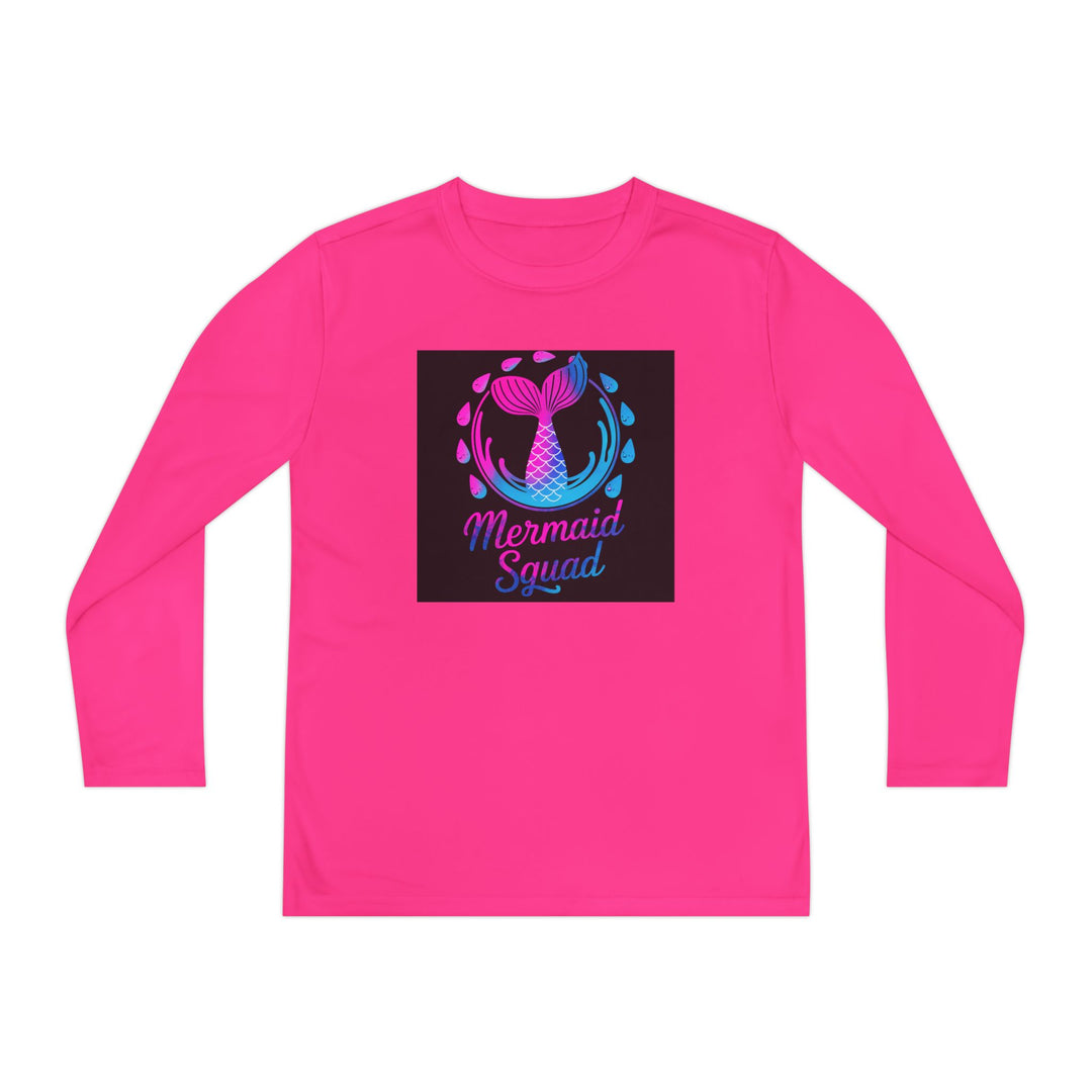 Youth Long Sleeve Competitor Tee - Mermaid Squad