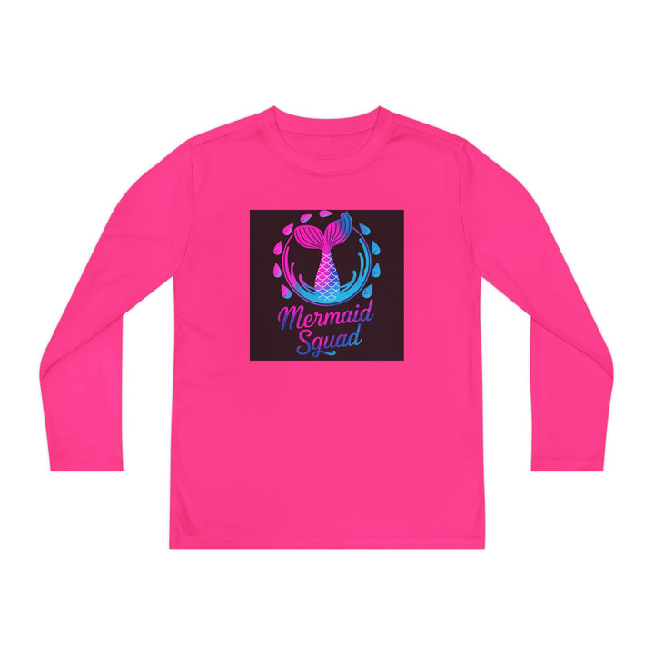 Youth Long Sleeve Competitor Tee - Mermaid Squad