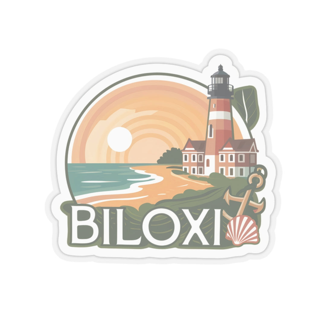 Kiss-Cut Stickers - Biloxi