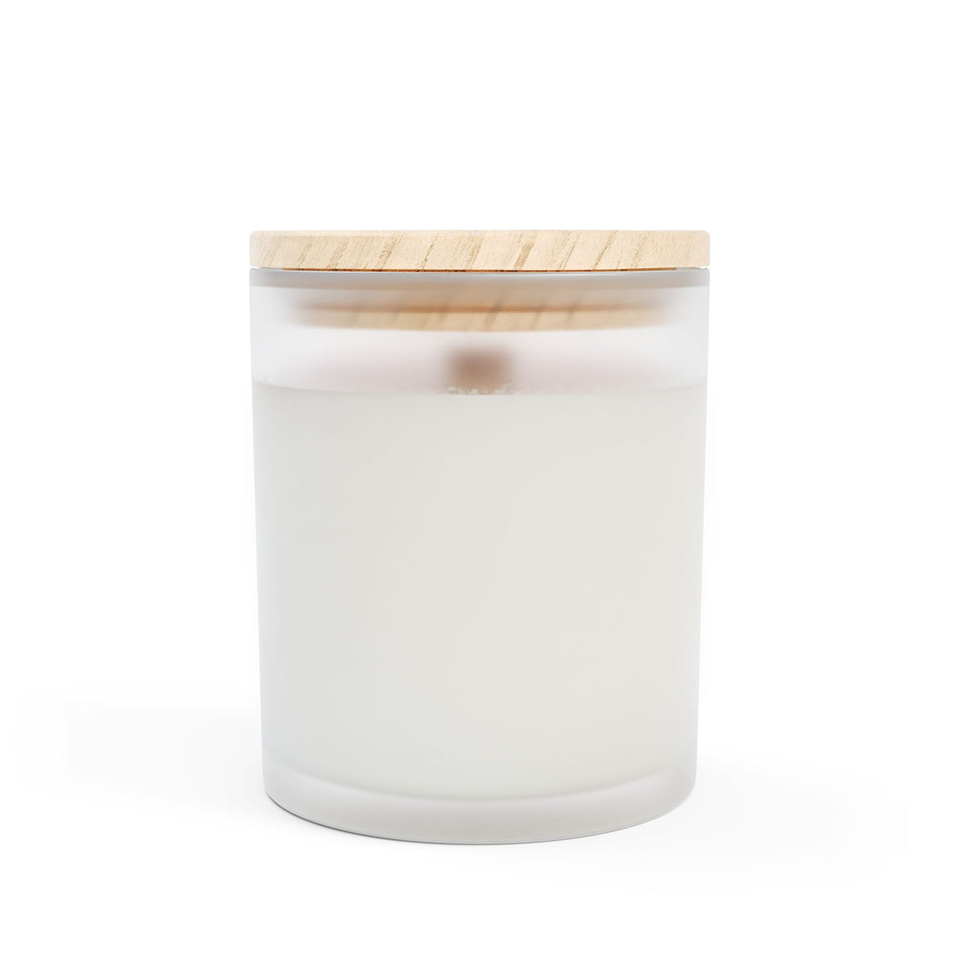 Frosted Glass Candle - Dragon Fire or Dumpster Fire