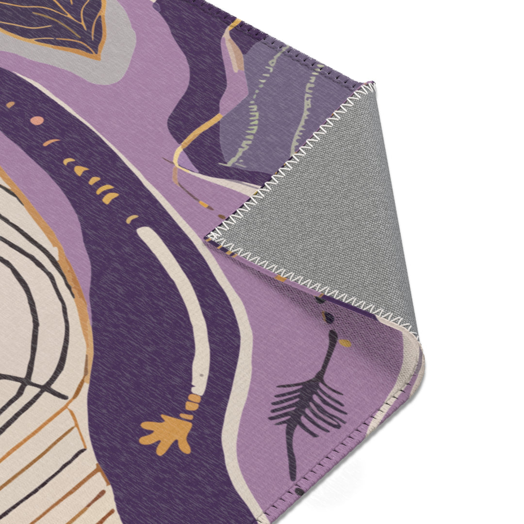 Purple Ocean Area Rug