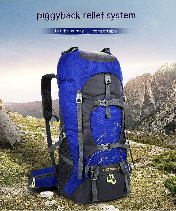 Large-Capacity Hiking and Mountaineering Backpack
