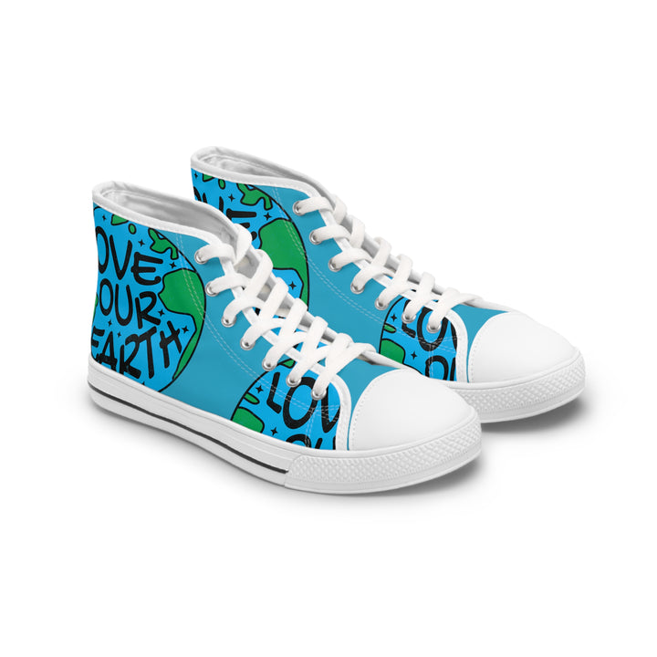 High Top Sneakers - Love Our Earth Women's Shoes