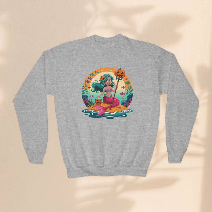 Enchanting Mermaid Halloween Youth Sweatshirt