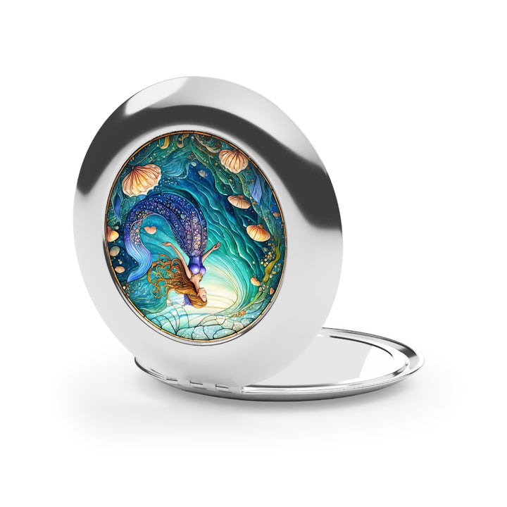 Compact Travel Mirror - Mermaid Life