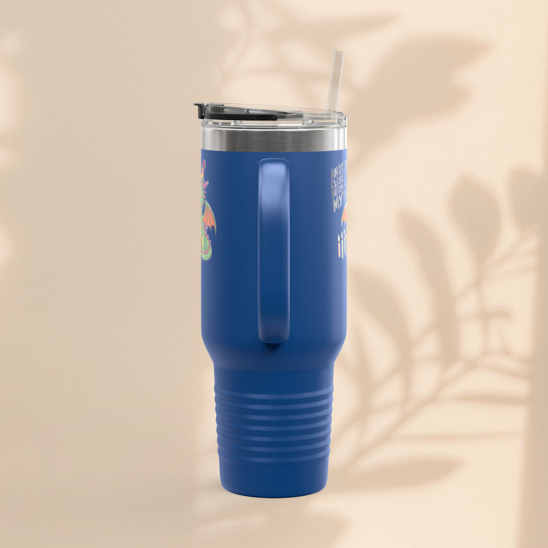 Dragon Insulated Travel Mug, 40oz, Dragon Birthday Tumbler