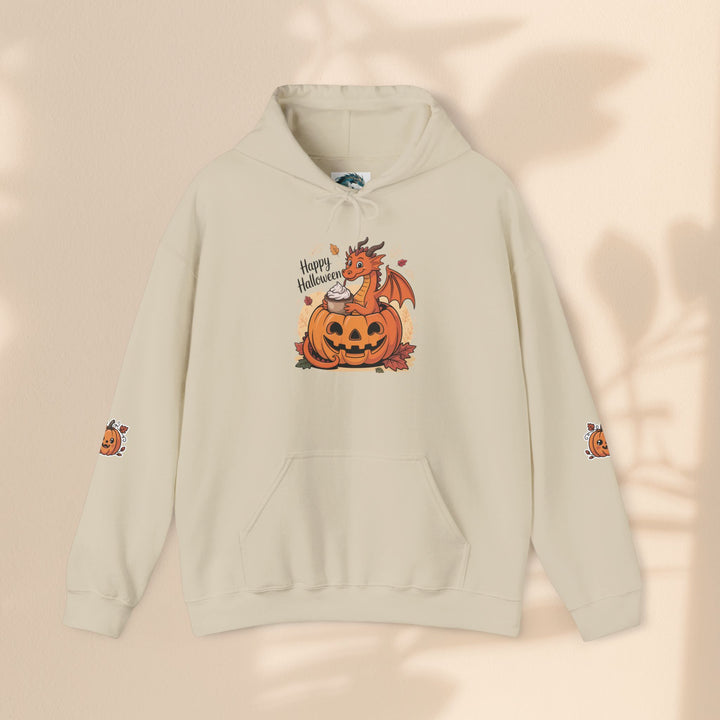 Playful Halloween Dragon Hoodie