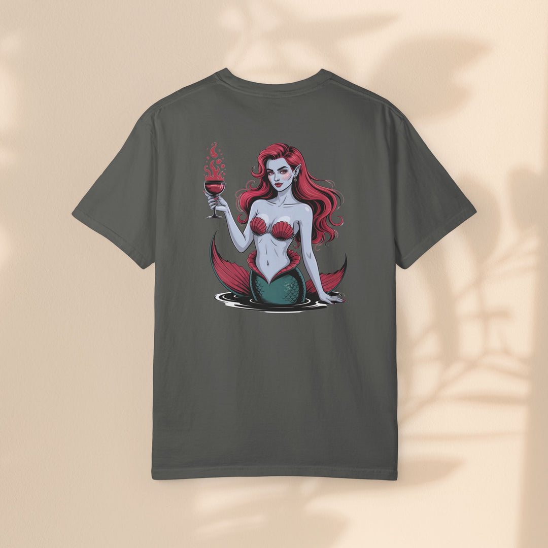 Mermaid-Themed Unisex T-Shirt – Fun Summer Apparel, Beach Lover Gift, Vintage Style Tee