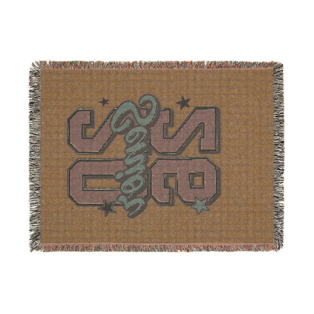 2026 Senior Woven Blanket – Cozy Graduation Throw, Class of 2026 Memory Blanket & Celebratory Gift