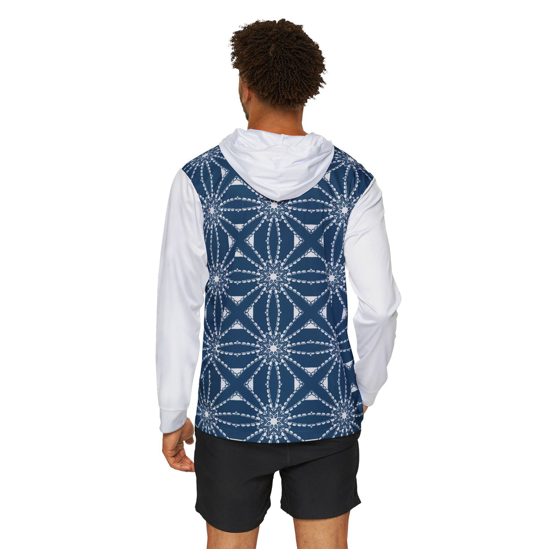 Men's Sports Warmup Hoodie - Compass