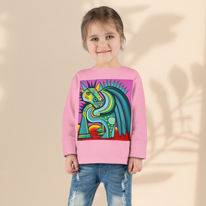 Toddler Long Sleeve Tee - Mod Dragon