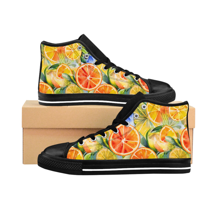 Women's Classic Sneakers - Oranges