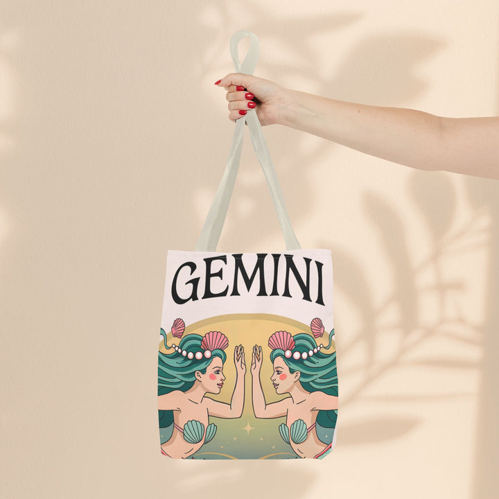 Gemini Zodiac Tote Bag, Astrological Bag, Personalized Gift, Astrology Lover, Horoscope Accessory, Birthday Present