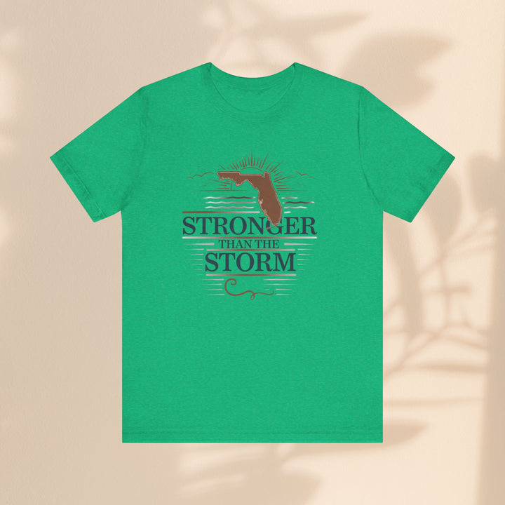 Unisex Jersey Short Sleeve Tee - Stronger Than The Storm