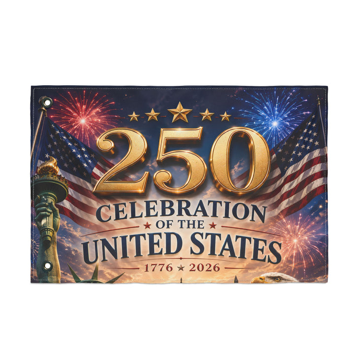 250th United States Celebration Flag — Double-Sided Patriotic Flag