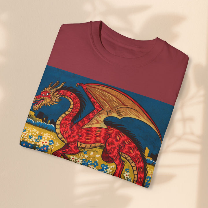 Pequeño Dragón Garment-Dyed T-shirt