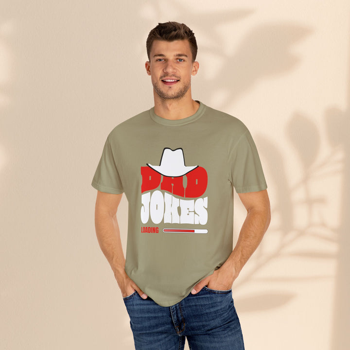 Funny Dad Jokes Unisex T-Shirt - Garment-Dyed Humor Tee