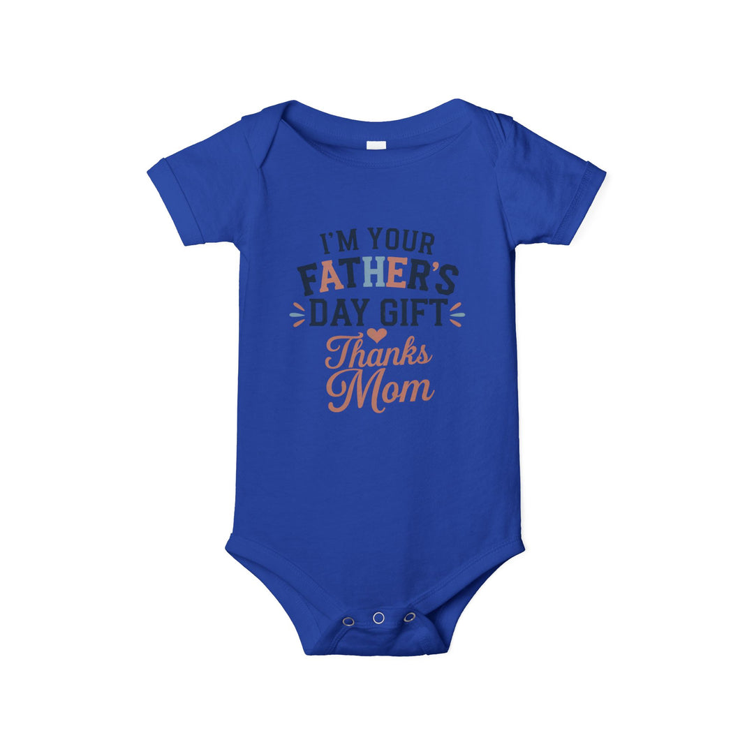 Father's Day Infant Jersey One Piece - I'm Your Father's Day Gift
