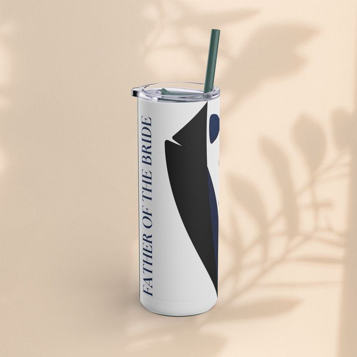 Father of the Bride Tumbler – Elegant Drinkware, Wedding Day Gift & Keepsake for Dads