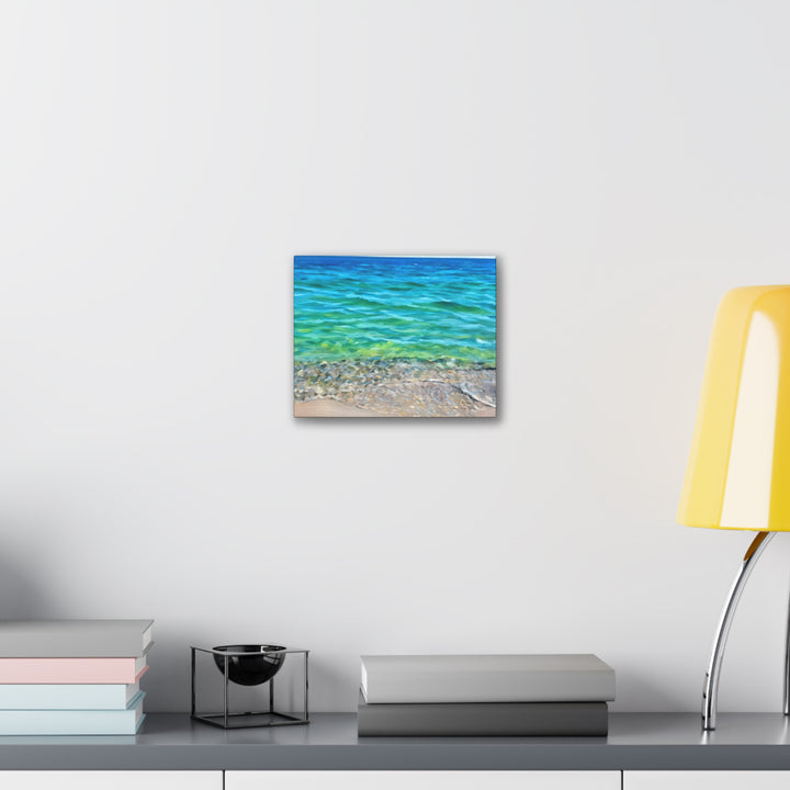 Coastal Serenity Seascape Canvas Art Print