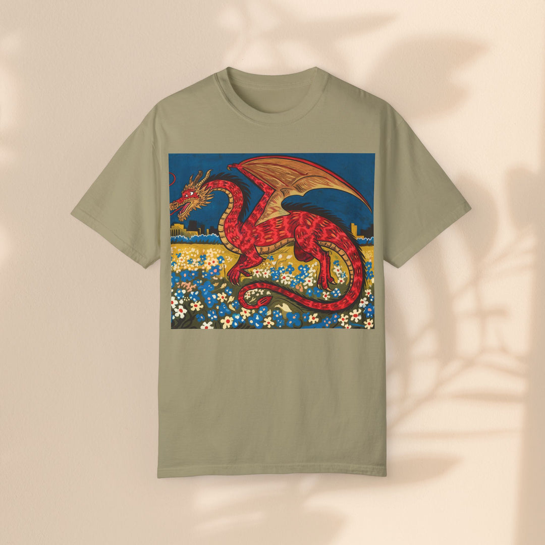 Pequeño Dragón Garment-Dyed T-shirt