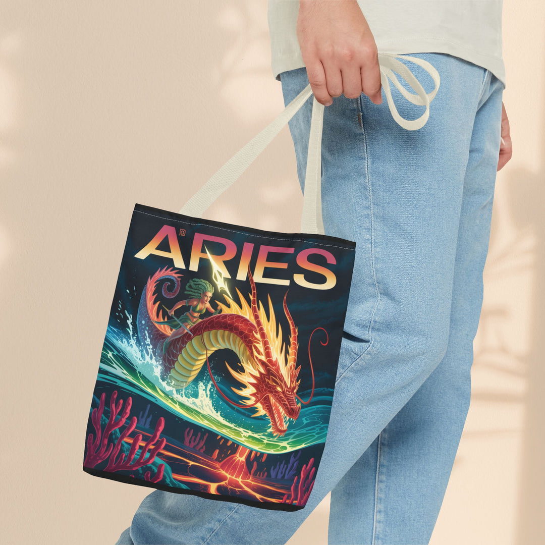 Aries Tote Bag - Perfect for Astrology Lovers, Stylish and Practical, Great for Gifts, Everyday Use, Festivals