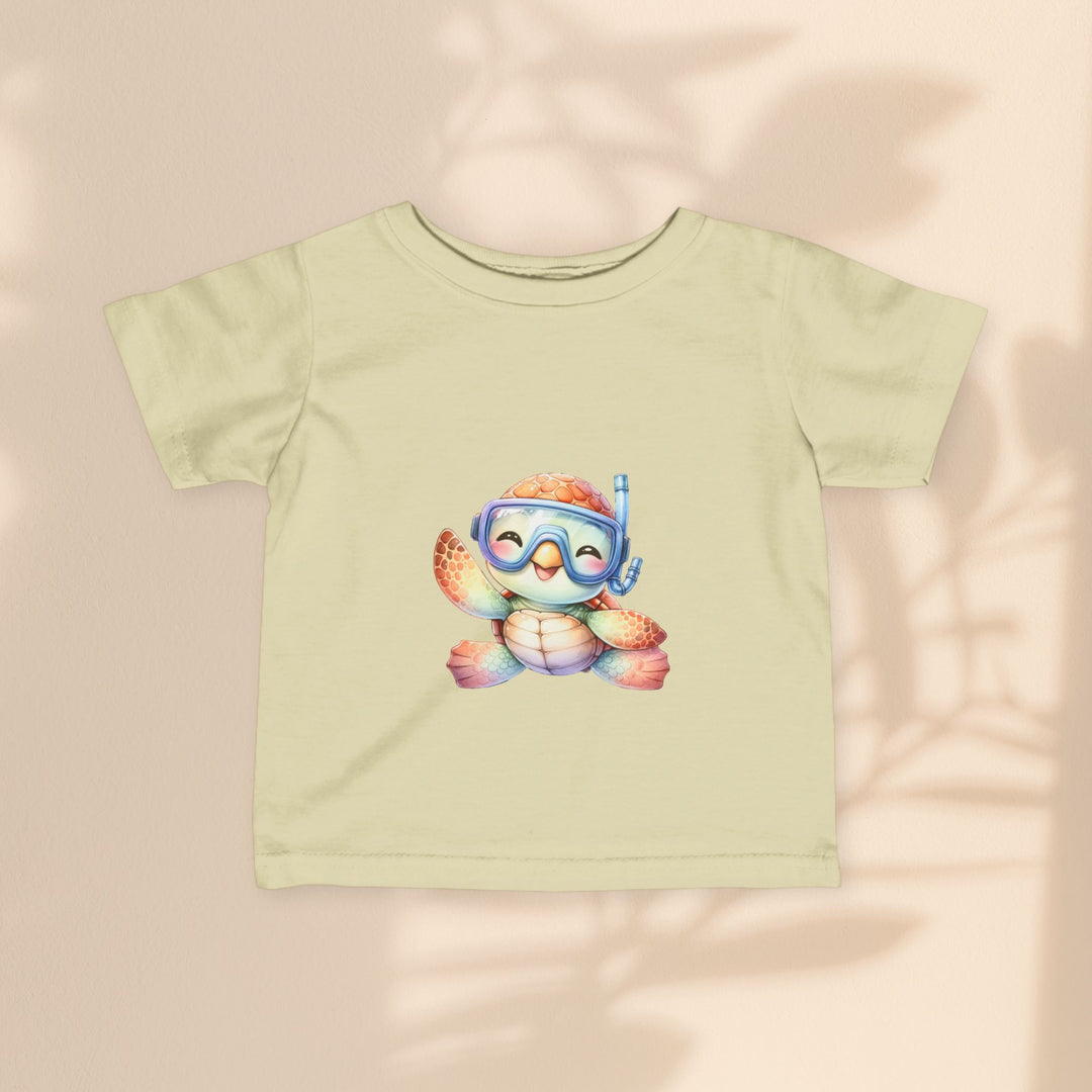 Infant Fine Jersey Tee - Terry Turtle