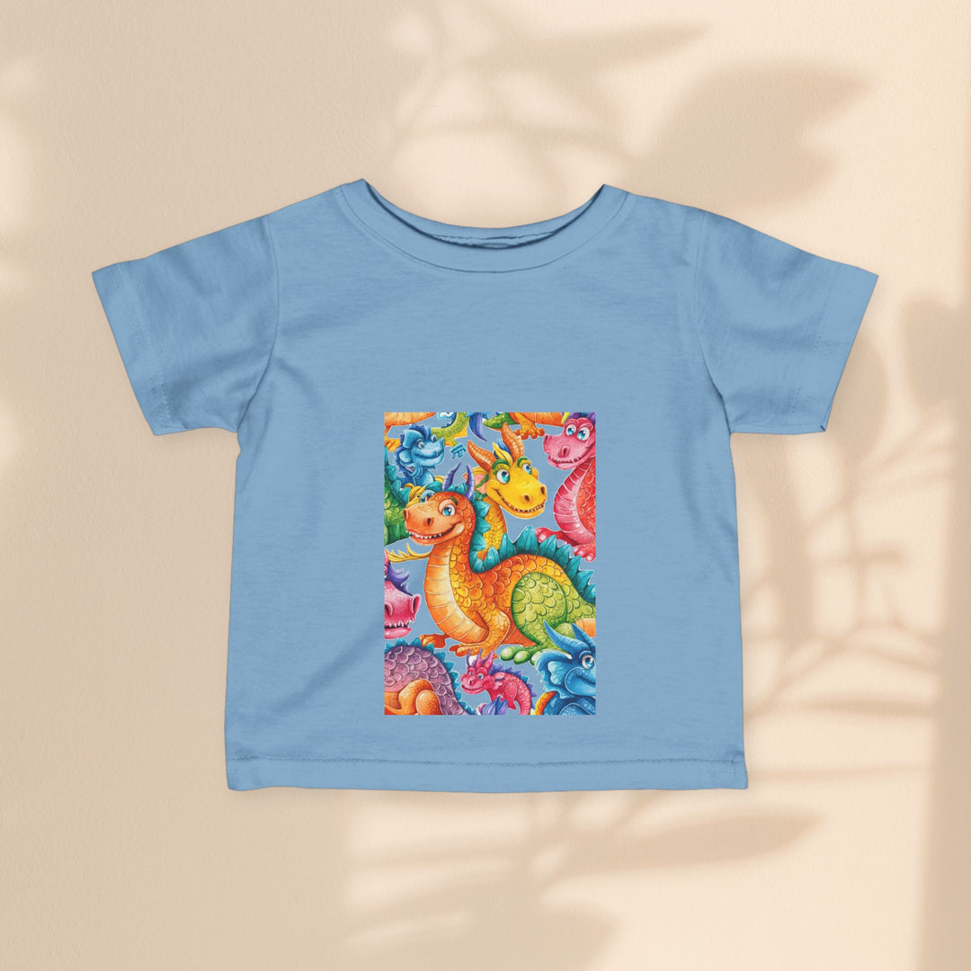 Infant Fine Jersey Tee - Happy Dragons