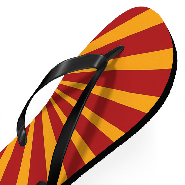 Flip Flops - Red Yellow