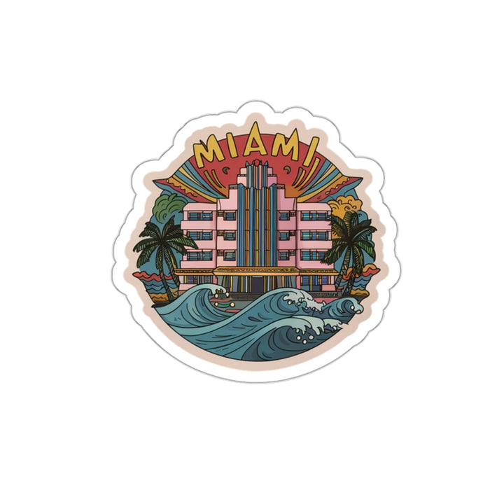 Die-Cut Stickers - Miami Florida