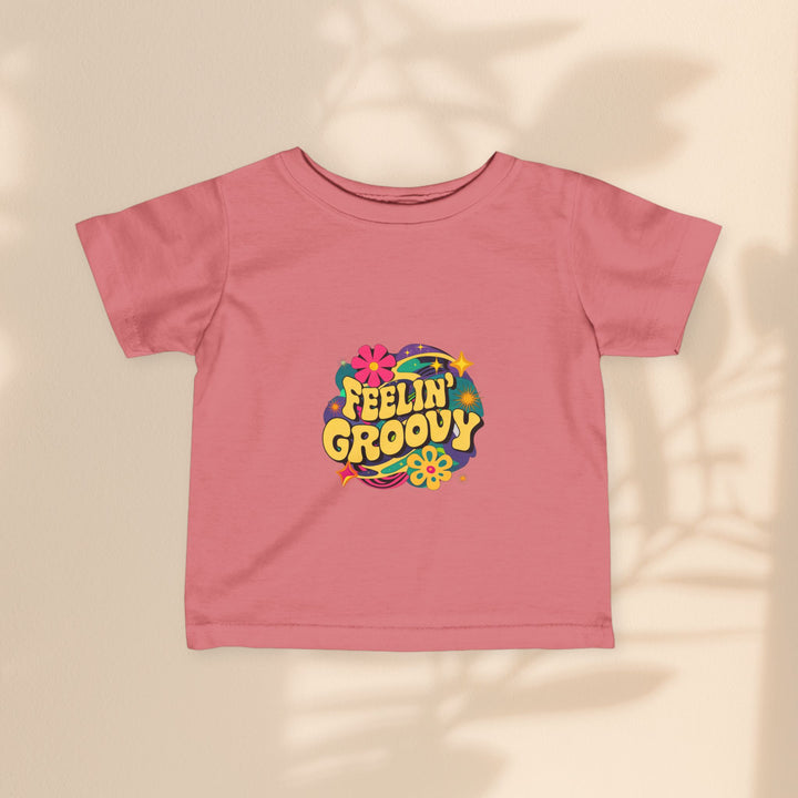 Infant Fine Jersey Tee - Feeling Groovy