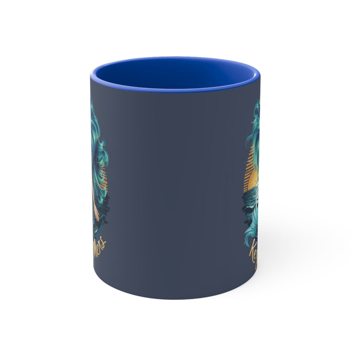 11oz Accent Mug - Beautiful Key West Mermaids