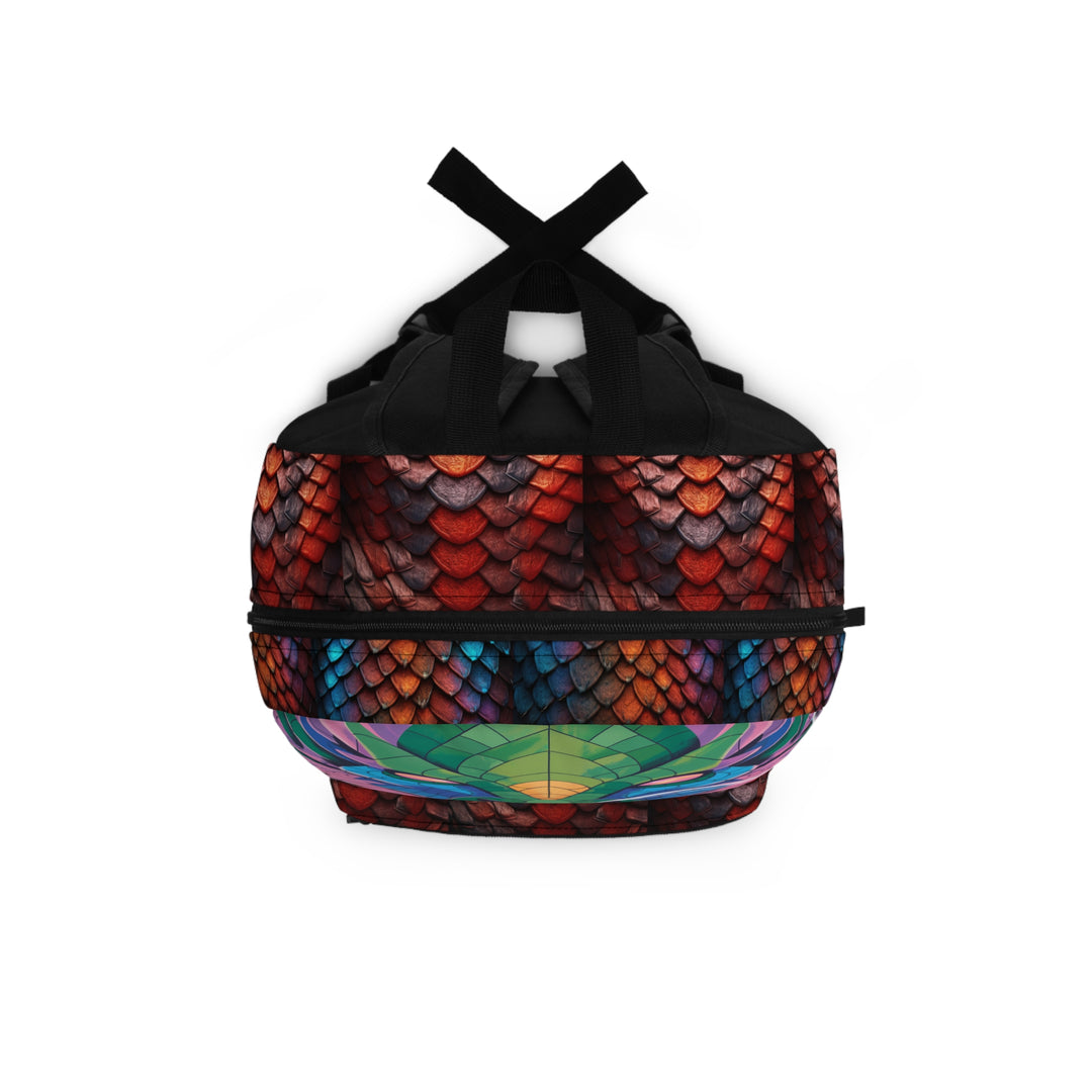 Dragon's Watching Dragon Scaled Backpack | School Backpack, Kids Bag, Art Backpack, Unique Gift for Students