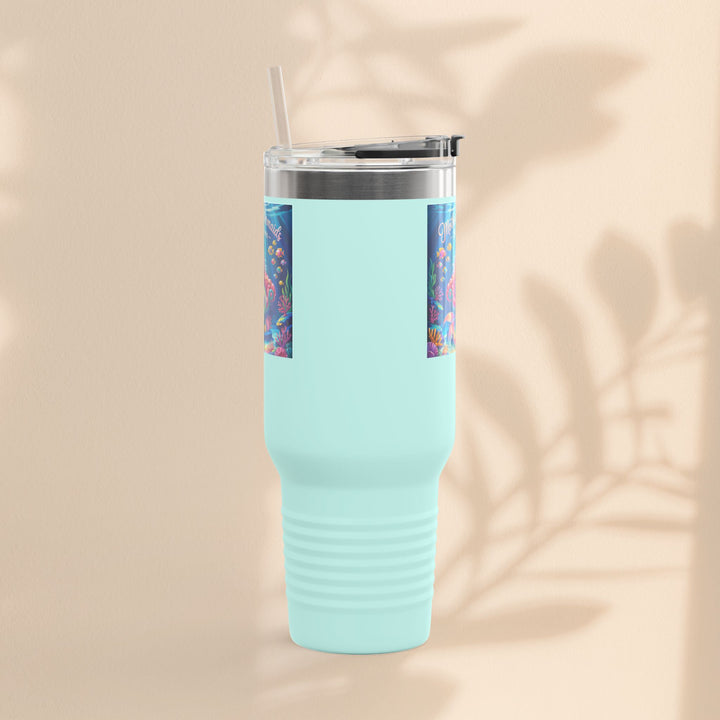 Mother of the Mermaids Insulated Travel Mug, 40oz | Perfect for Road Trips, Summer Days