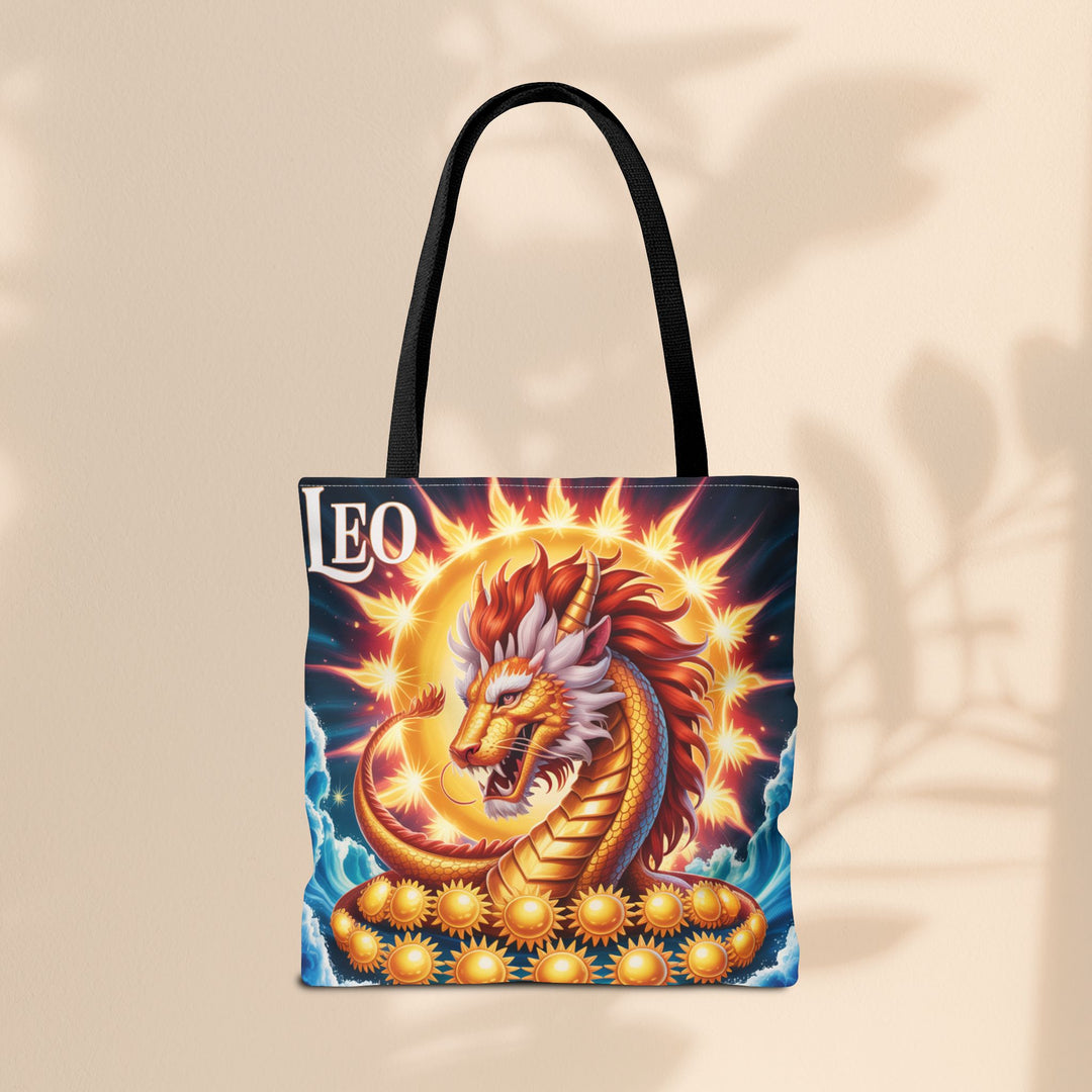 Leo Zodiac Tote Bag, Astrology Bag, Horoscope Tote, Birthday Gift, Festival Bag, Celestial Art Bag