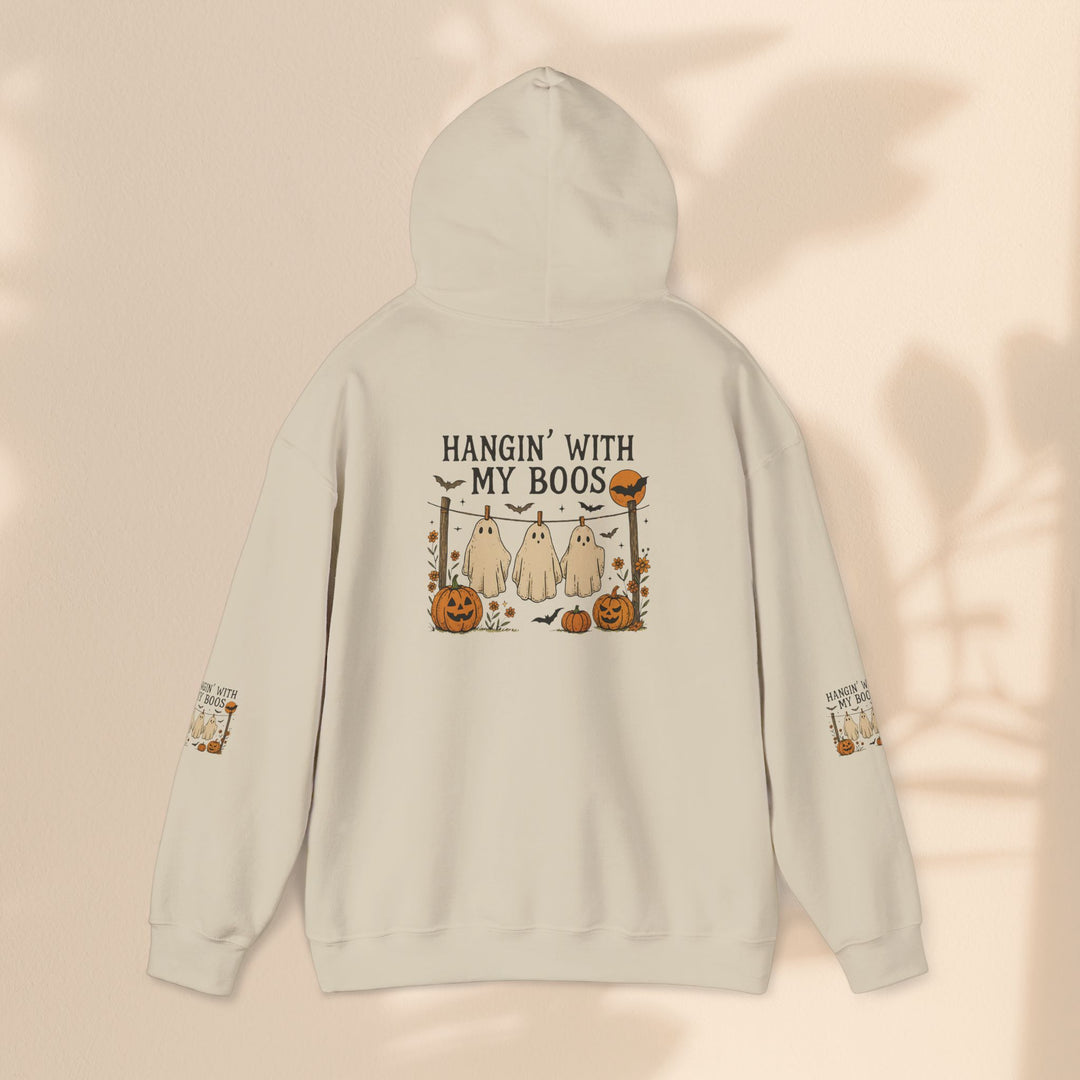 Hanging With My Boos - Halloween Hooded Sweatshirt