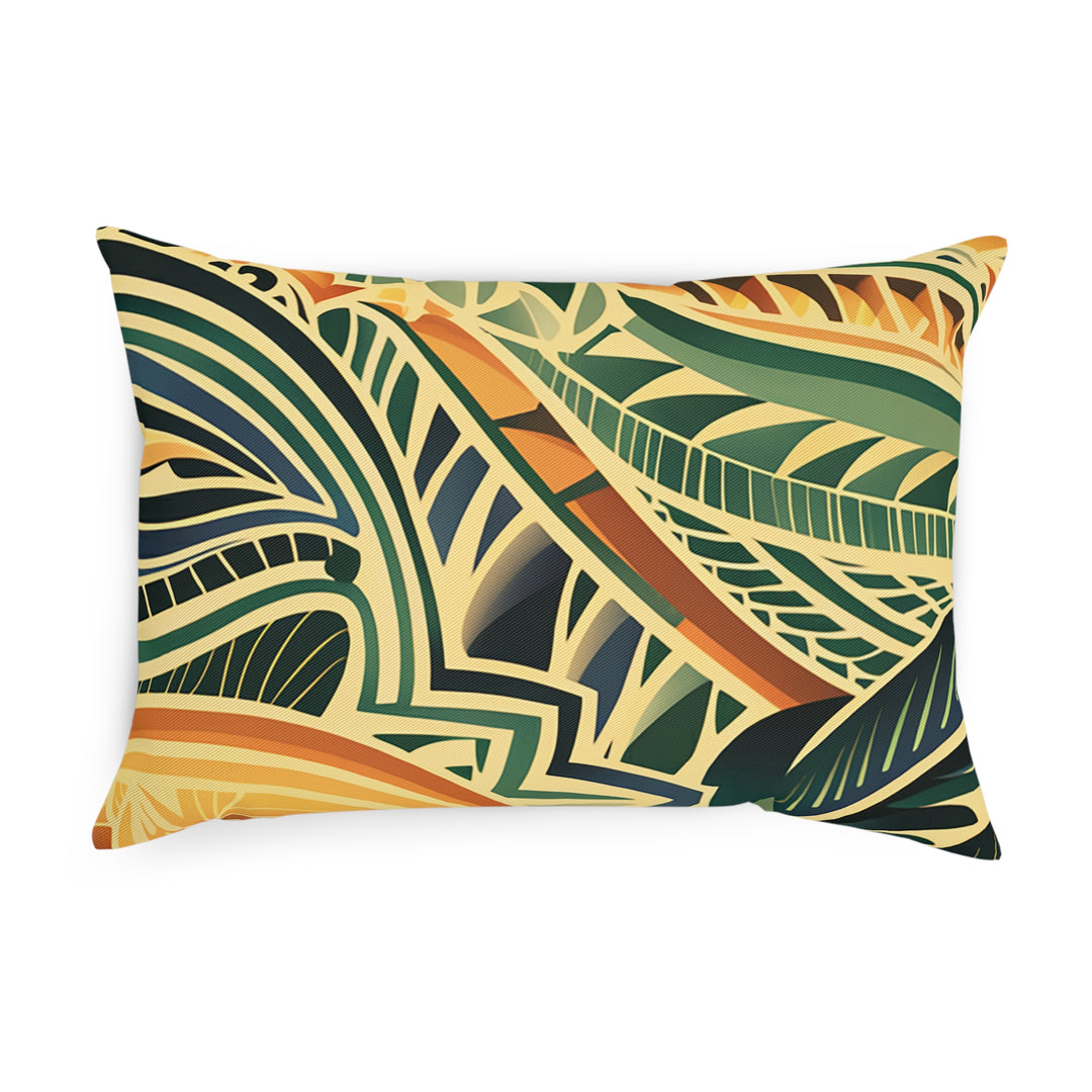 Tribal Orange Cushion