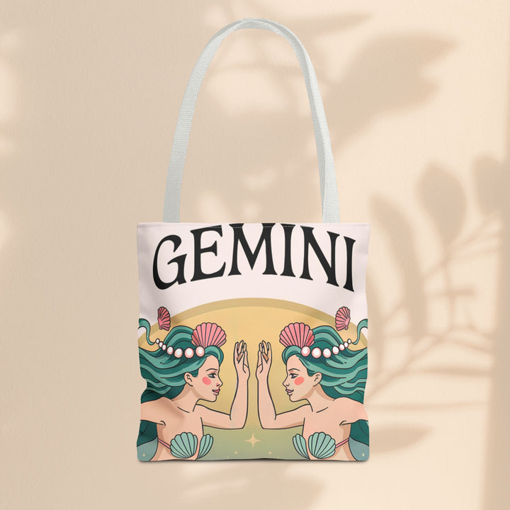 Gemini Zodiac Tote Bag, Astrological Bag, Personalized Gift, Astrology Lover, Horoscope Accessory, Birthday Present