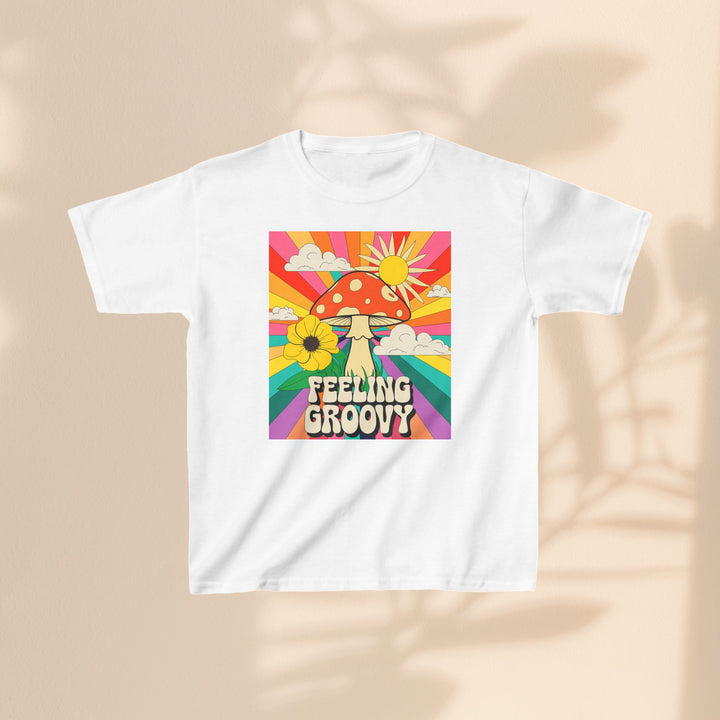 Kids Heavy Cotton™ Tee - Feeling Groovy