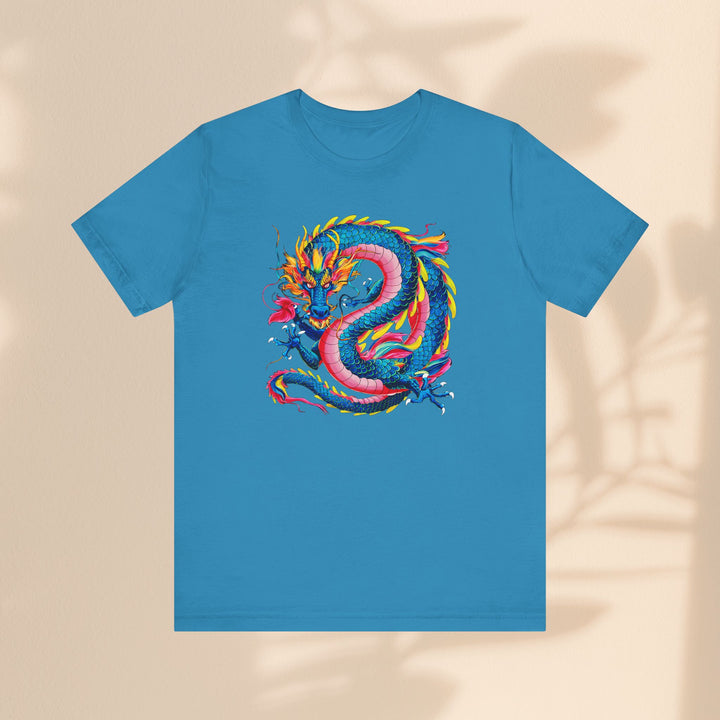 Unisex Jersey Short Sleeve Tee - Groovy Dragon