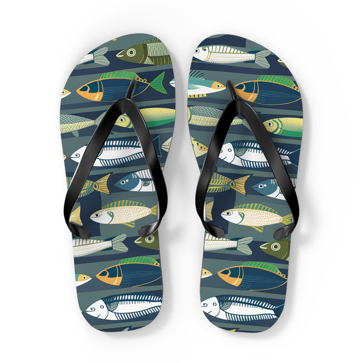 Flip Flops - Fish Line