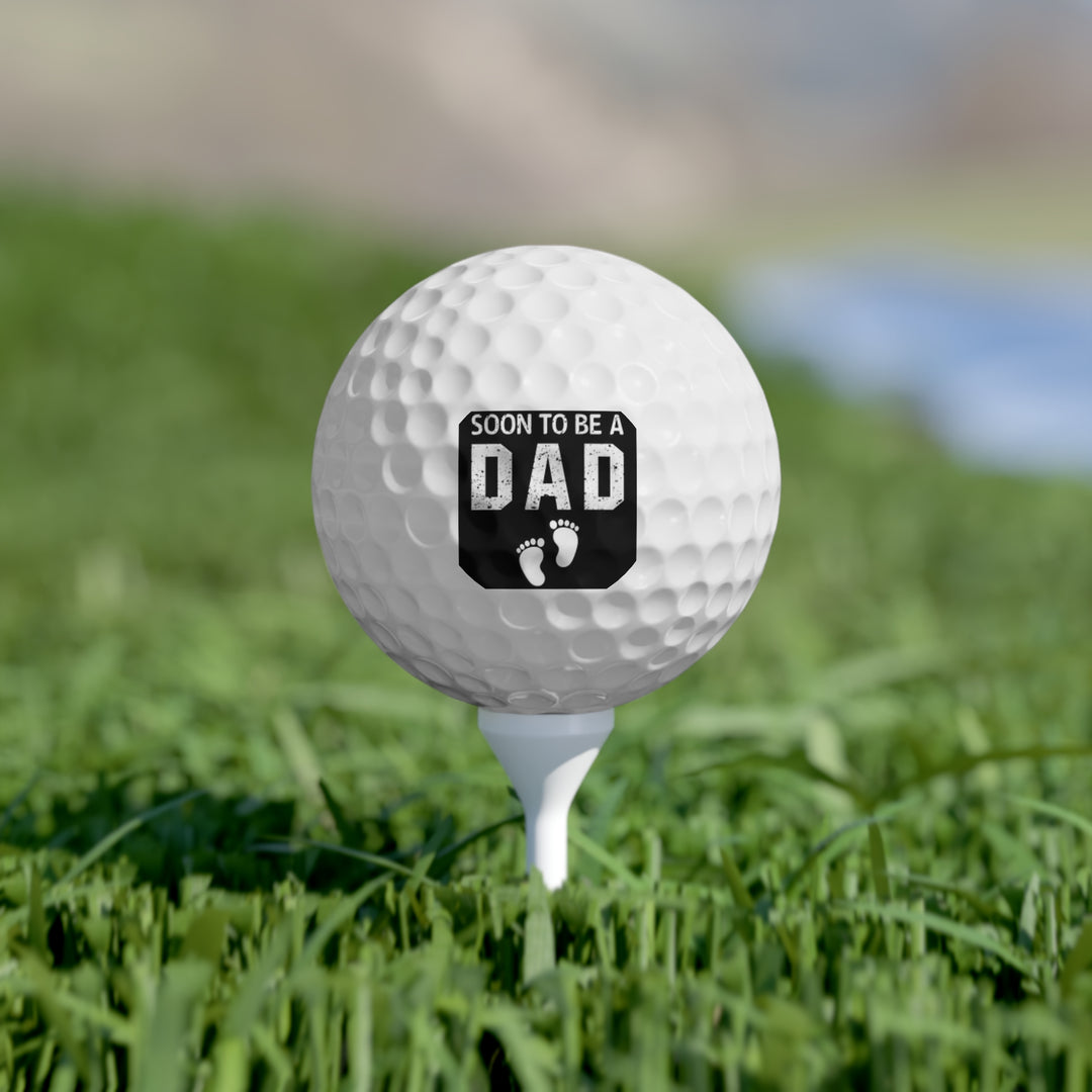 Golf Balls, 6pcs - Soon To Be Dad