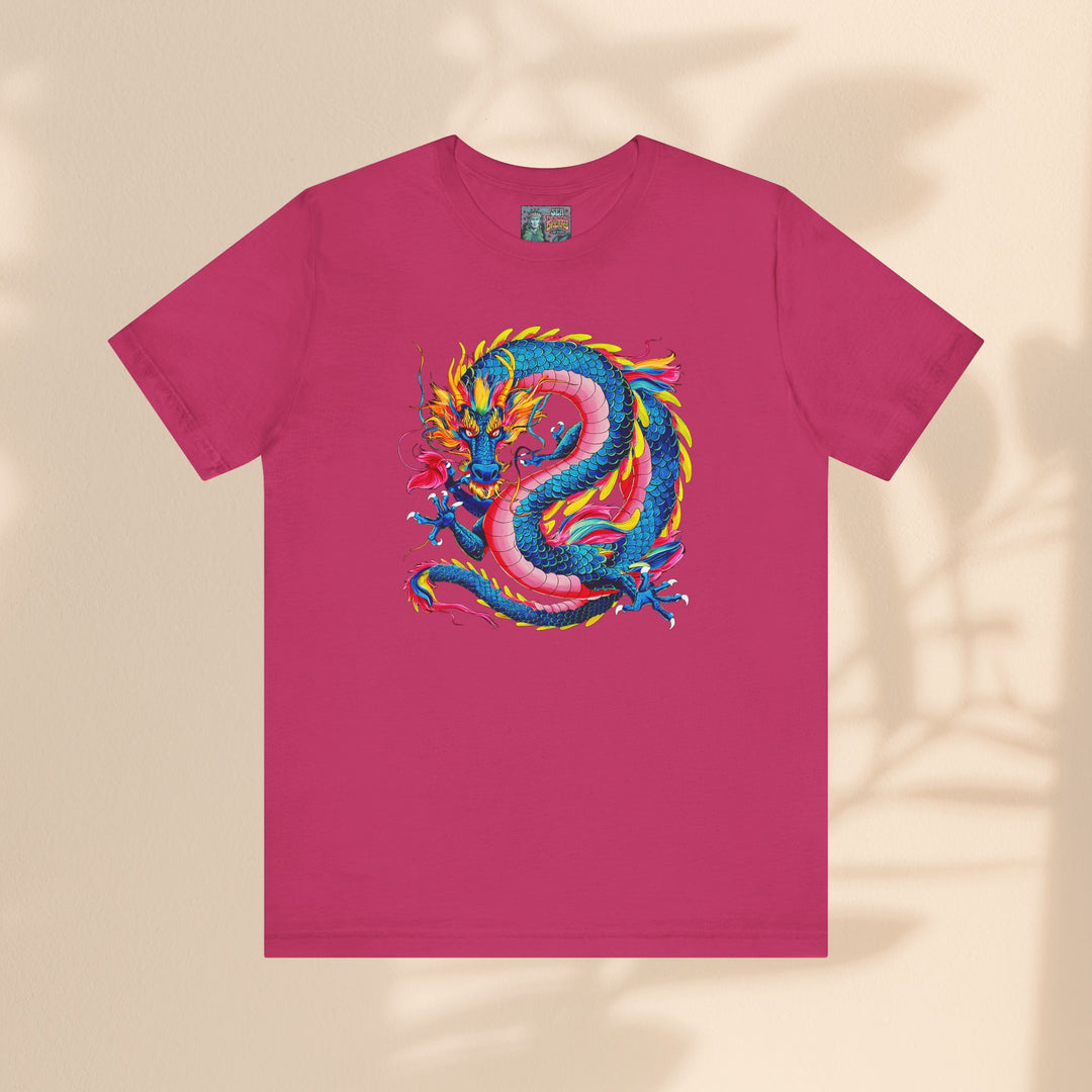 Unisex Jersey Short Sleeve Tee - Groovy Dragon