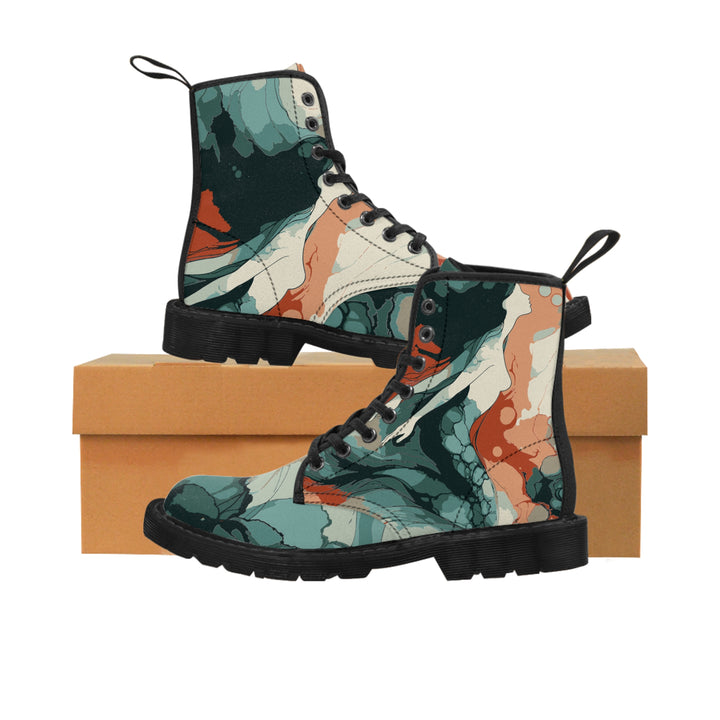 Women's Canvas Boots - Mermaid Swim