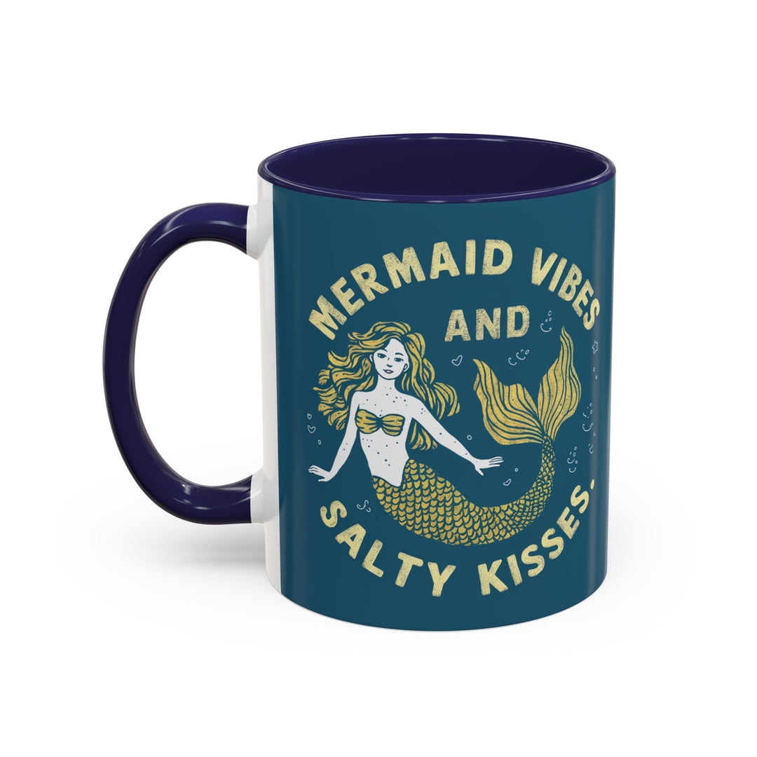 Accent Coffee Mug (11, 15oz)  - Salty Kisses