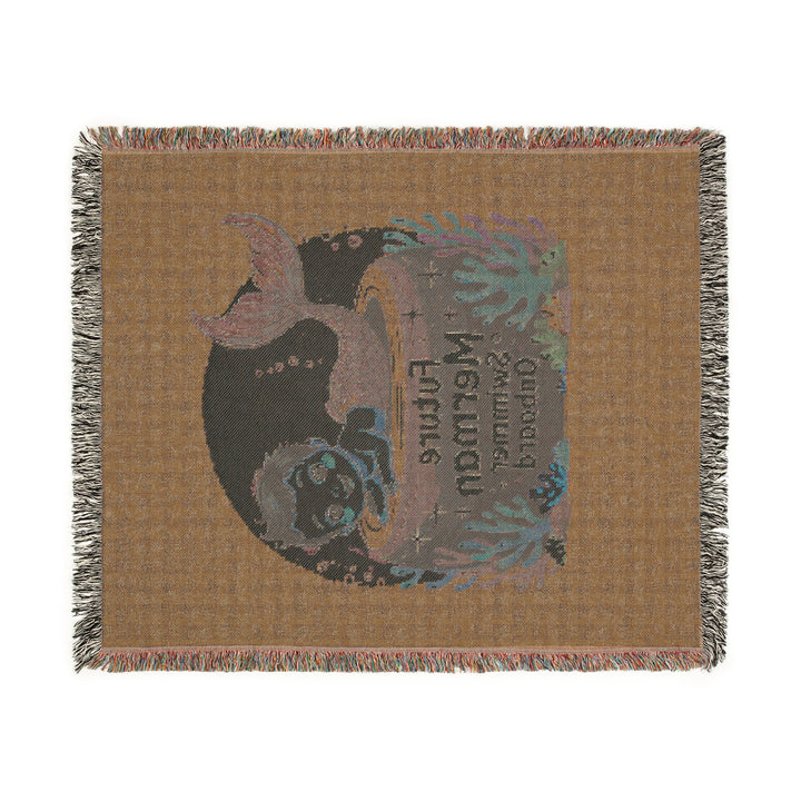 Cozy Future Merman Woven Blanket