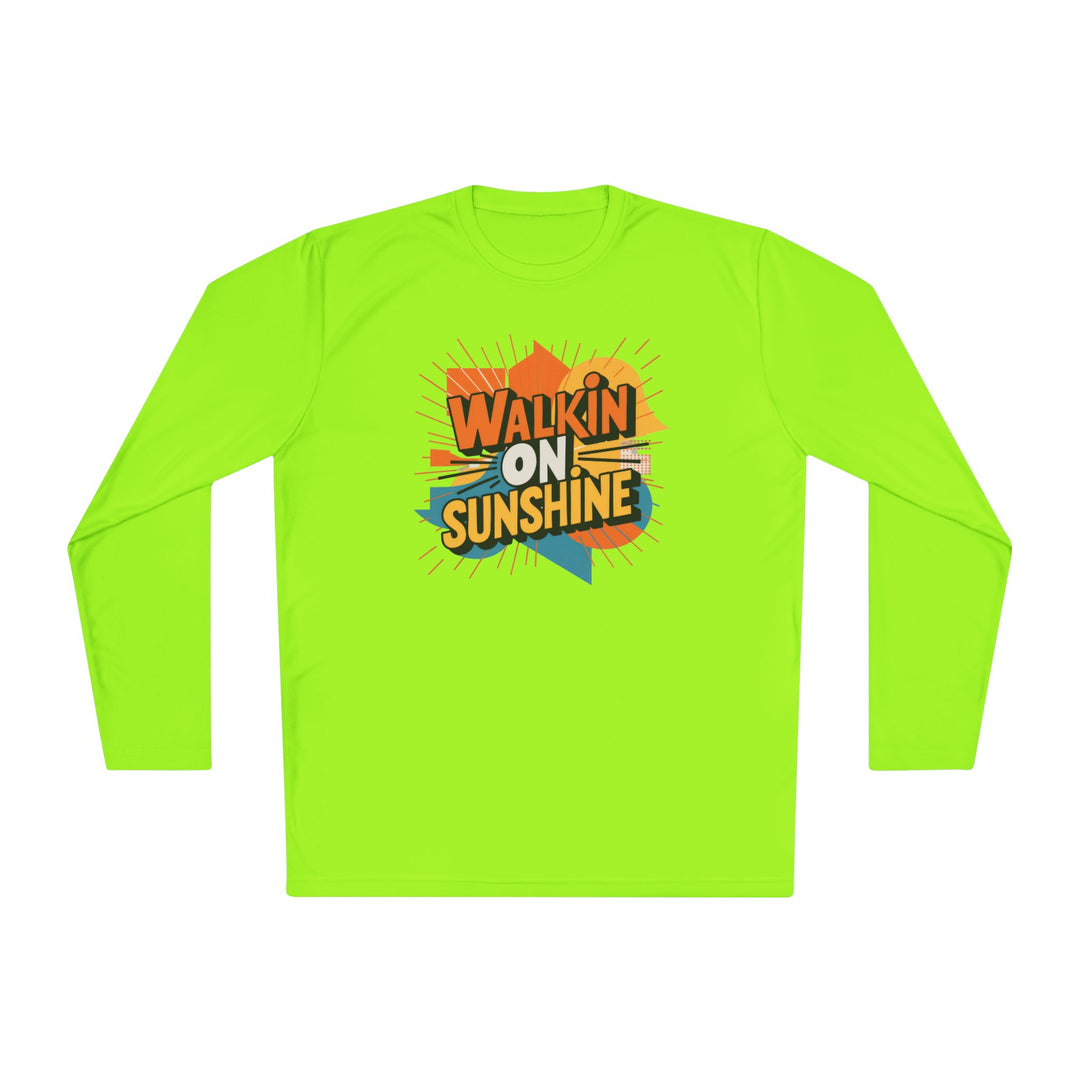 Unisex Lightweight Long Sleeve Tee - Walking On Sunshine