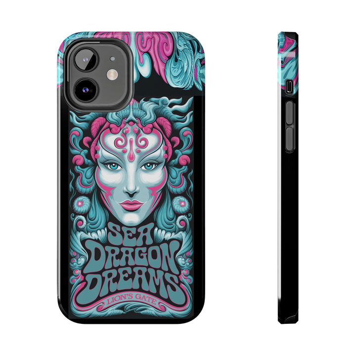 Tough Phone Cases - Sea Dragon Dreams Psychedelic